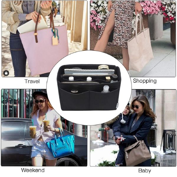 TidyBag™ Organizador de Bolso Multi-Compartimentos