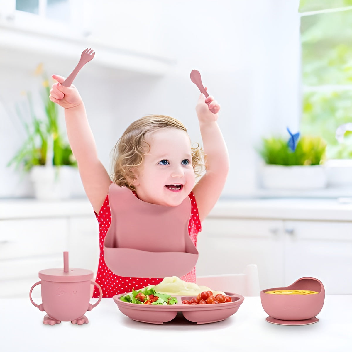 BabyCutlery™ Set de Vajilla Para Bebé