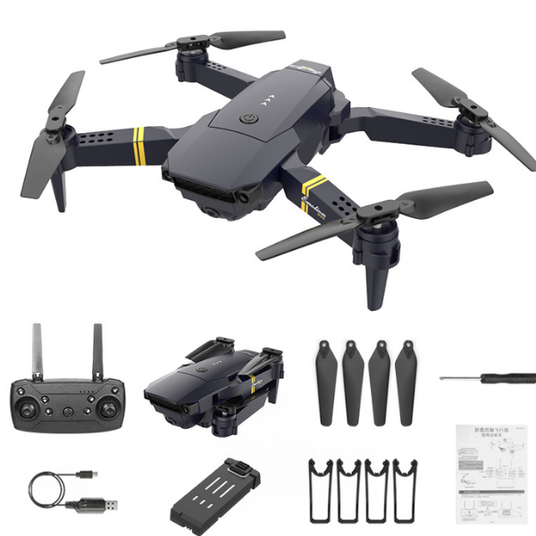 DronePro™- Cámara HD/Cuadricóptero Plegable