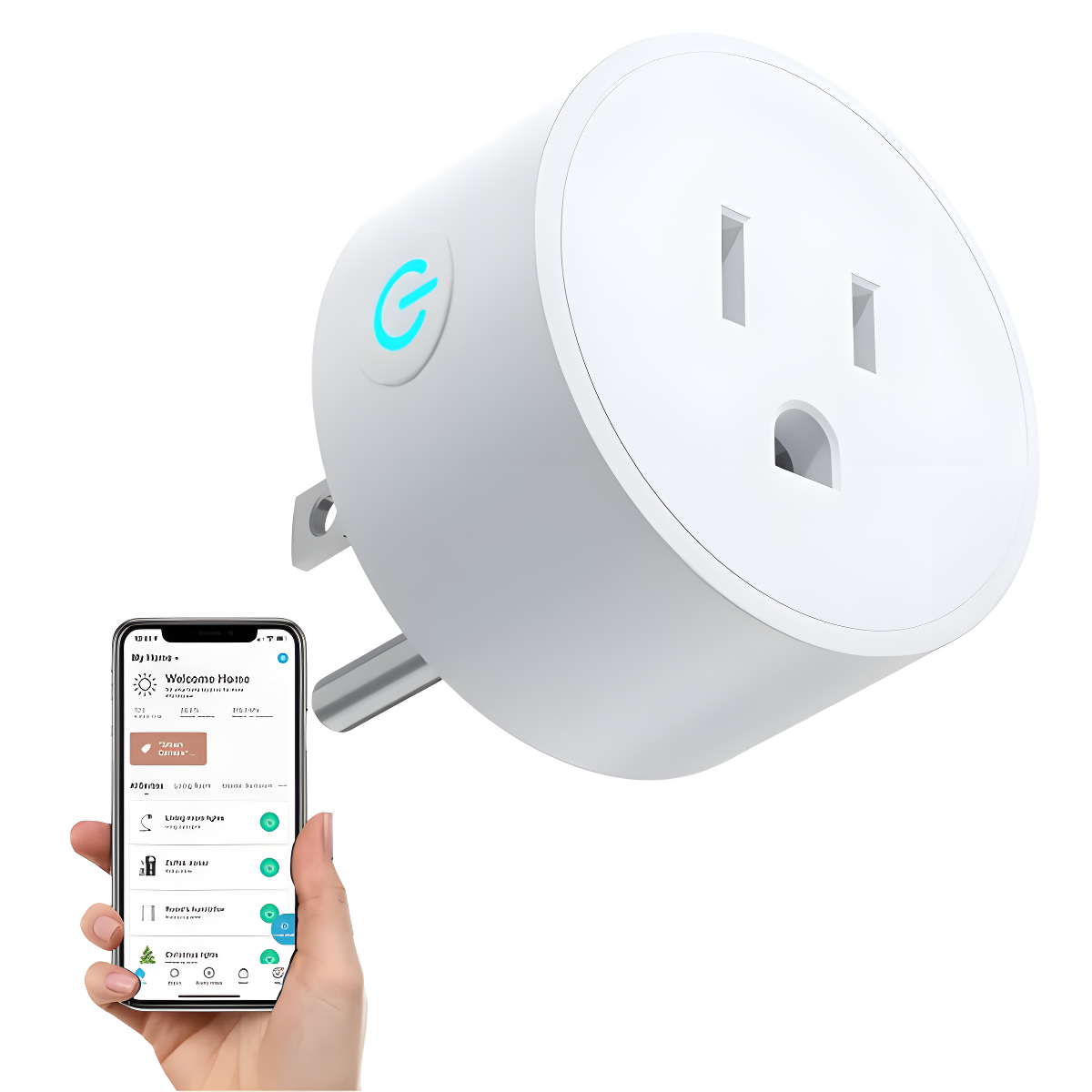 SmartPlug™ Enchufe Inteligente Wifi, Alexa, Google Assistant