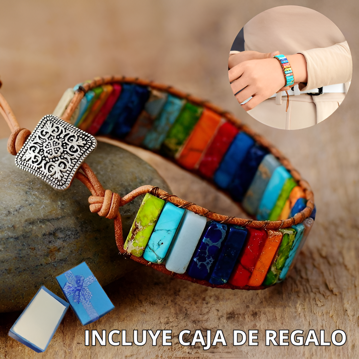 Pulsera de los 7 Chakras 📿 Equilibra Tus Energías