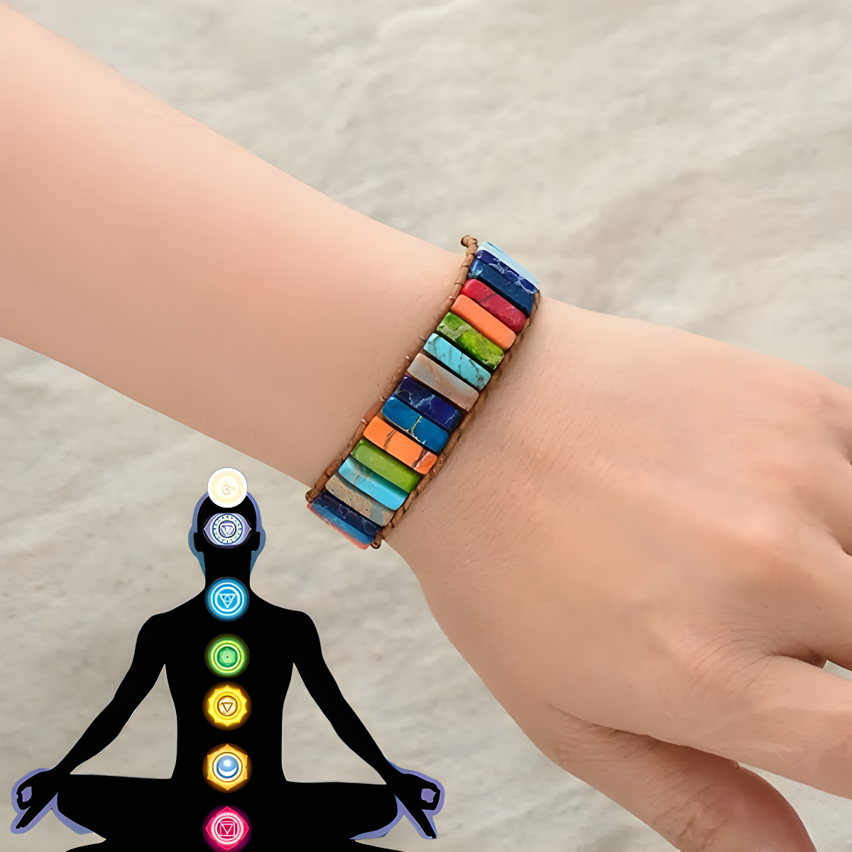 Pulsera de los 7 Chakras 📿 Equilibra Tus Energías