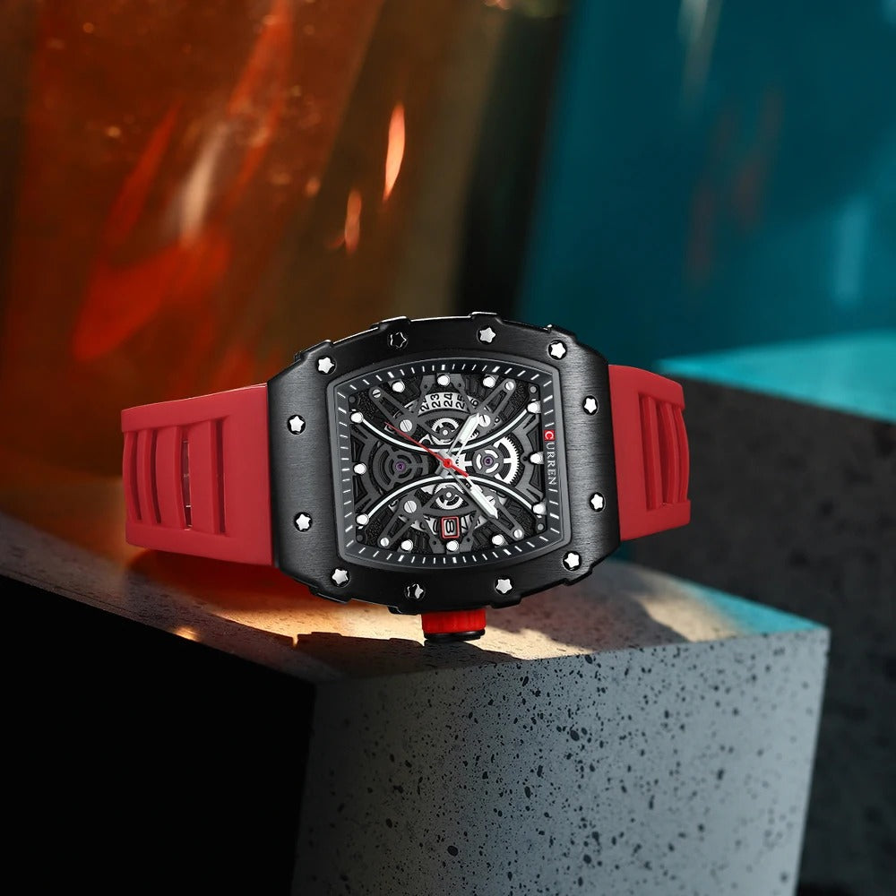 AdventureWatch™ Reloj de Cuarzo Deportivo Cuadrado
