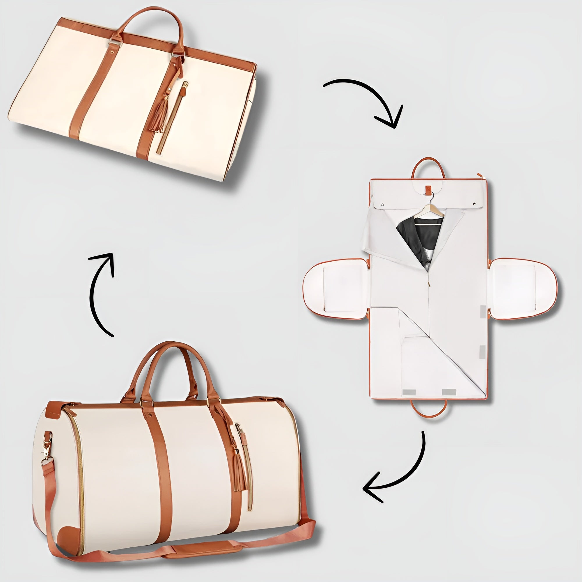 TraveLux™ Bolso Plegable de Gran Capacidad & Porta Trajes