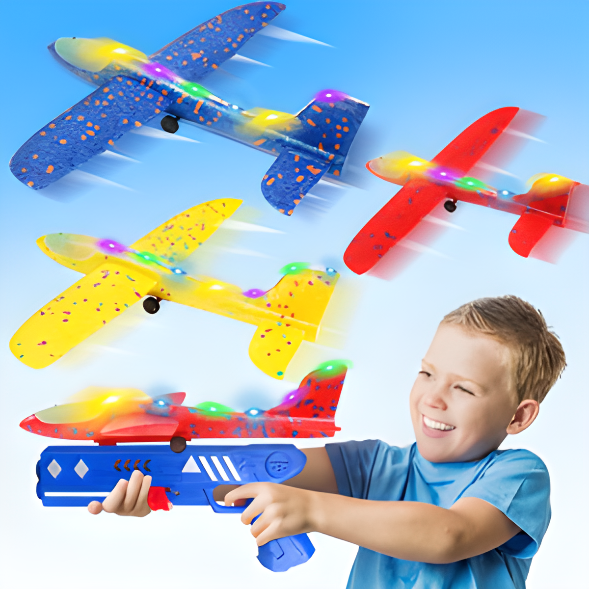 AeroFiesta™ - Juguete Lanzador de Aviones