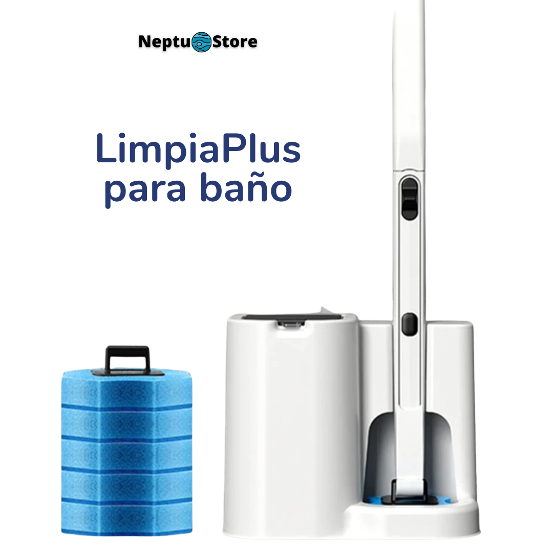 LimpiaPlus™ - Cepillo para baño