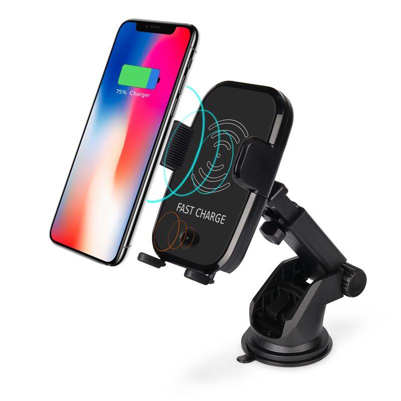 Qi Fast Wireless Car Charger automatic