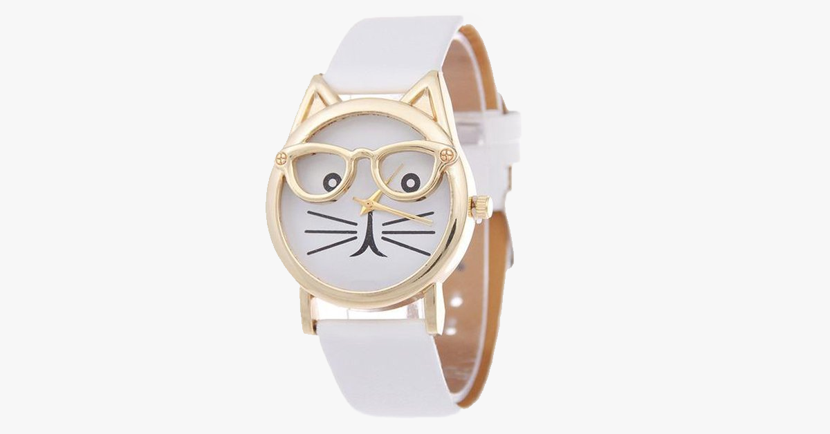 Cat Face Quartz Watches