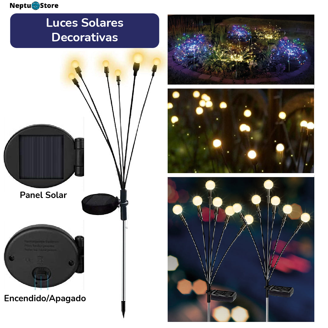 Luces Solares para Jardín