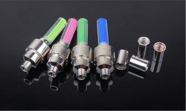 Bicycle Lights LEDS Tire Valve Caps